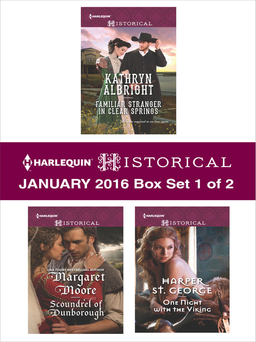 Title details for Harlequin Historical January 2016, Box Set 1 of 2 by Kathryn Albright - Available
